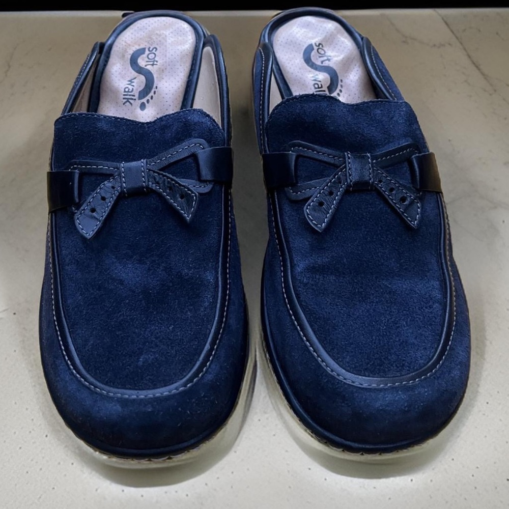 🔥NAVY BLUE SUEDE SOFT WALK